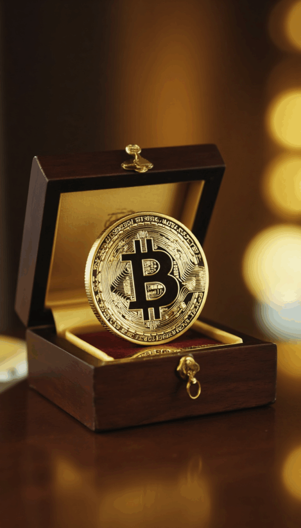 Physical Bitcoin – golden edition